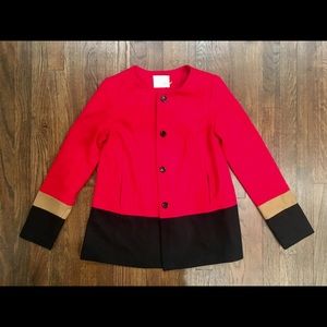 Rhyme & Echo Color Block Coat XS